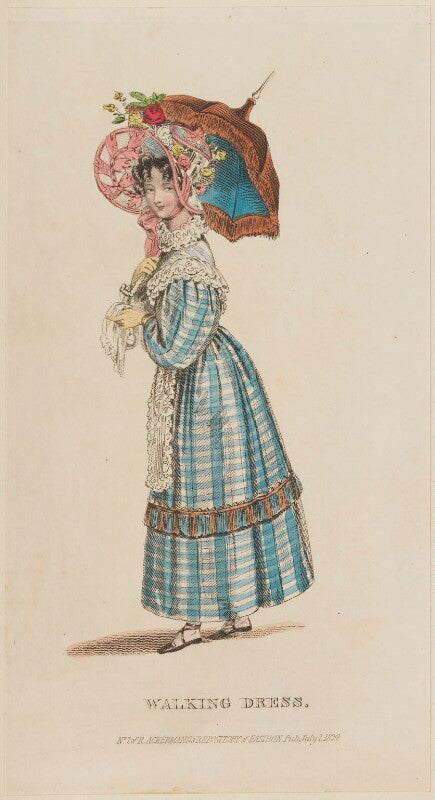 'walking dress', july 1829 npg d47629