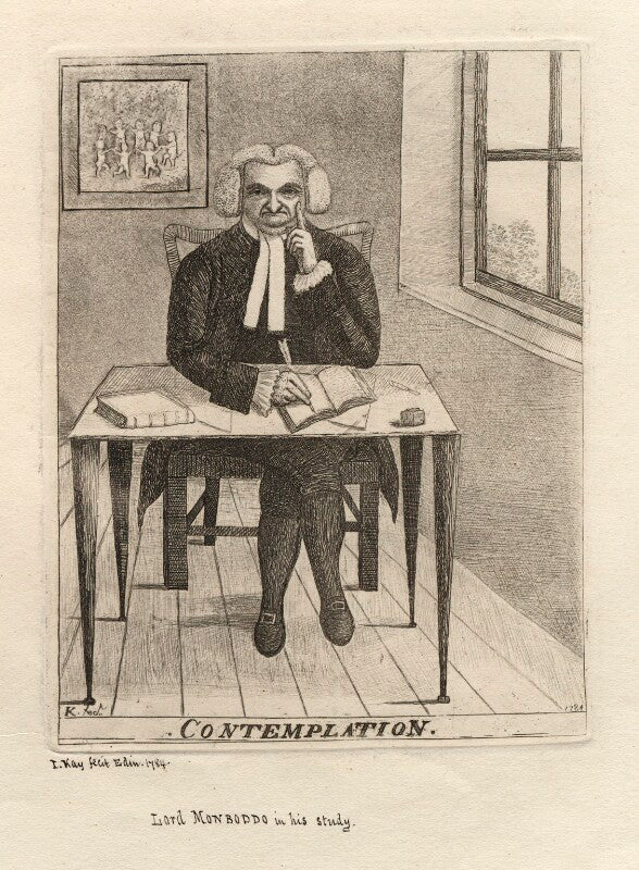 Contemplation (james burnett, lord monboddo) npg d16263