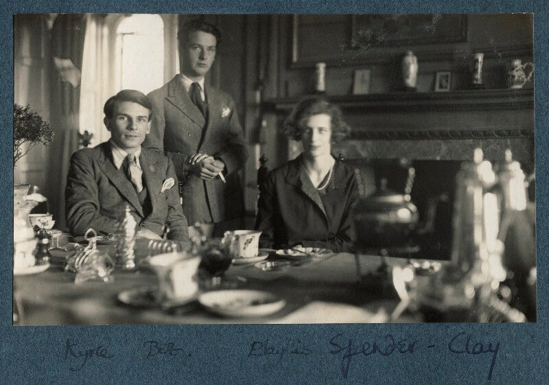 Kyrle leng; bob gathorne hardy; phyllis (née spender clay), lady nichols npg ax142090