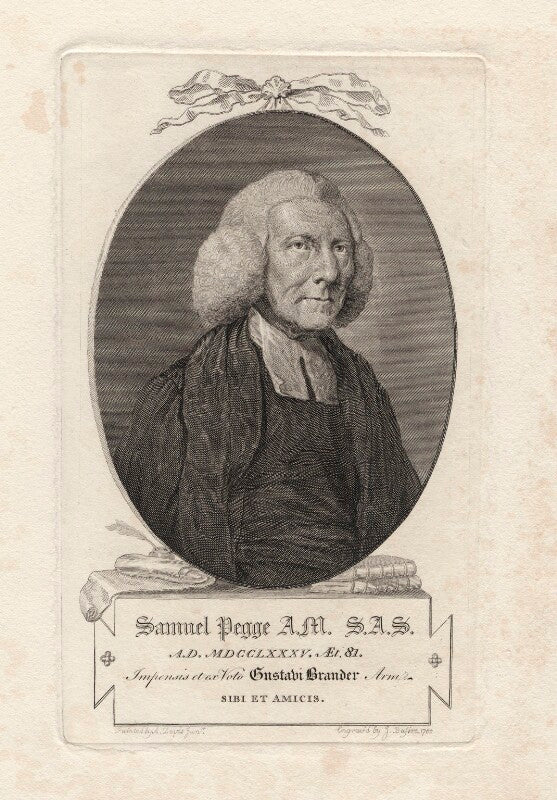 Samuel pegge npg d5489