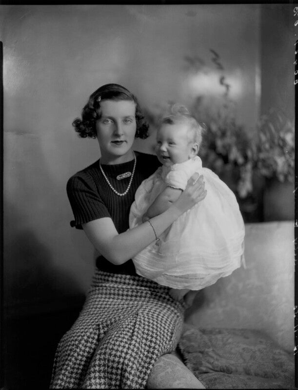 Lady elizabeth grenfell with her son npg x151851