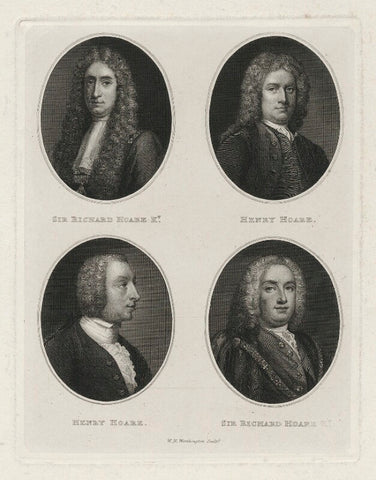 Sir Richard Hoare; Henry Hoare; Henry Hoare; Sir Richard Hoare NPG D35878