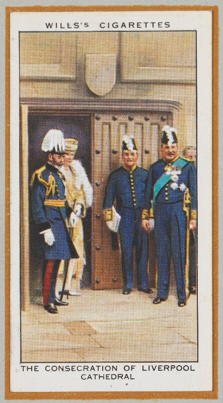 'liverpool cathedral' (king george v; queen mary; arthur henderson; edward george villiers stanley, 17th earl of derby) npg d47233