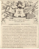 Text (in Latin and Greek) relating to the life of Leonard Philaras NPG D29243