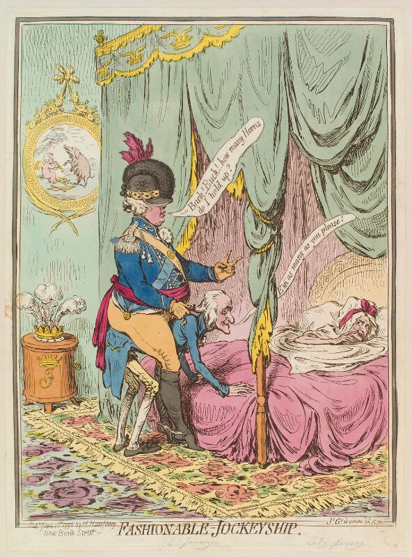 'fashionable jockeyship' npg d13025