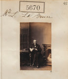 Mr L. Le Brun NPG Ax55625