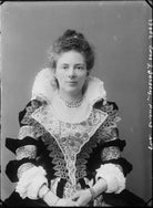 Margaret Elizabeth Child-Villiers (née Leigh), Countess of Jersey as Anne of Austria NPG x31255