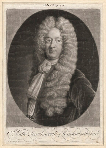 Sir Walter Hawksworth, 2nd Bt NPG D2975