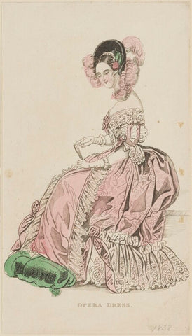 'Opera Dress', March 1838 NPG D47748