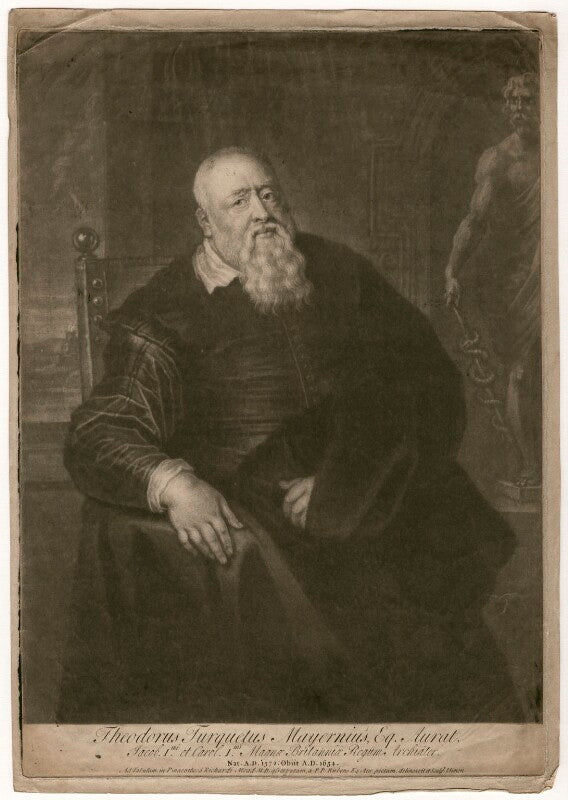 Sir theodore turquet de mayerne npg d5236