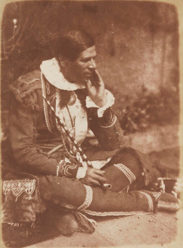Ka(h)kewaquonaby, a canadian chief (peter ('kahkewaquonaby') jones) npg p6(83)