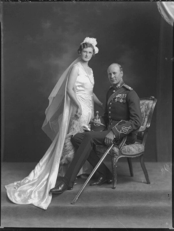 Pauline grace beaumont thomas (née marriot) and lionel beaumont thomas npg x70515