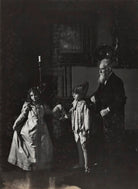 Mr Neal; Sir David Bowes-Lyon; Queen Elizabeth, the Queen Mother NPG Ax29343