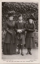 Queen Mary; King George V; Princess Mary, Countess of Harewood NPG x196994