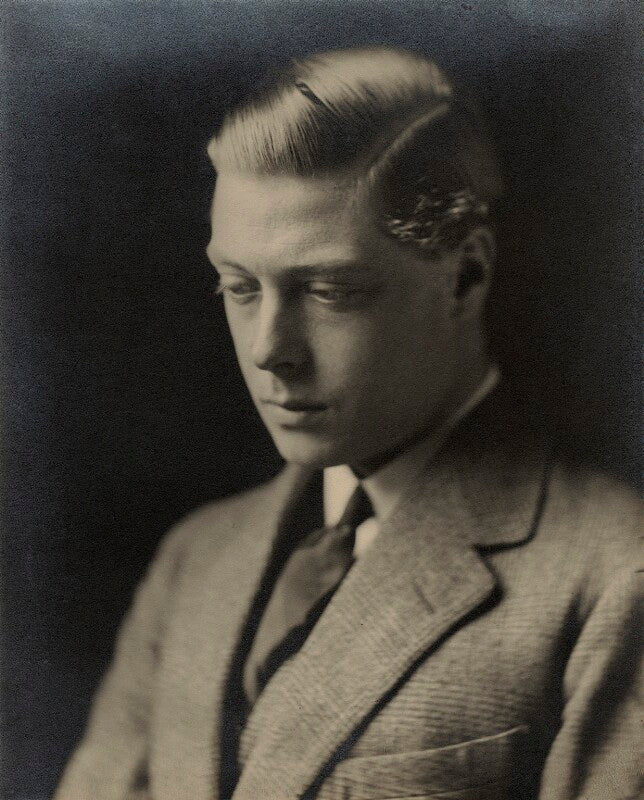 Prince edward, duke of windsor (king edward viii) npg x28395