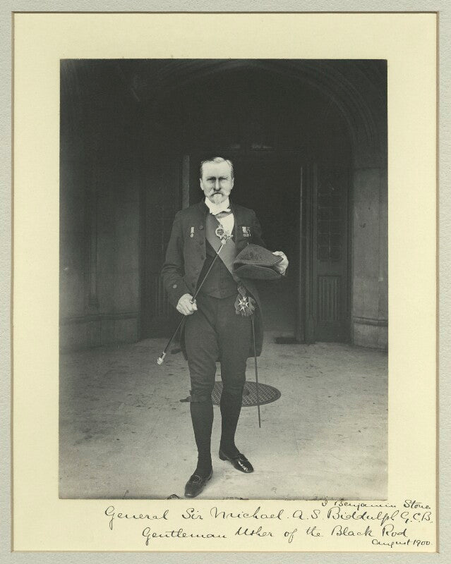 Sir michael anthony shrapnel biddulph npg x36473