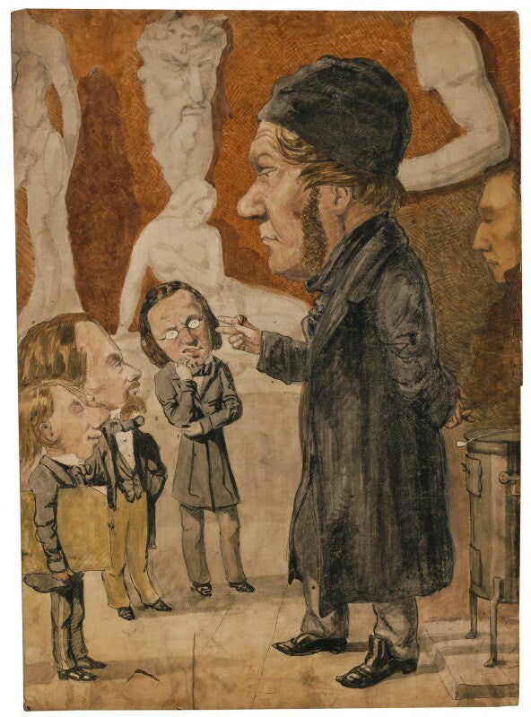 Edward hodges baily in his studio npg 6364