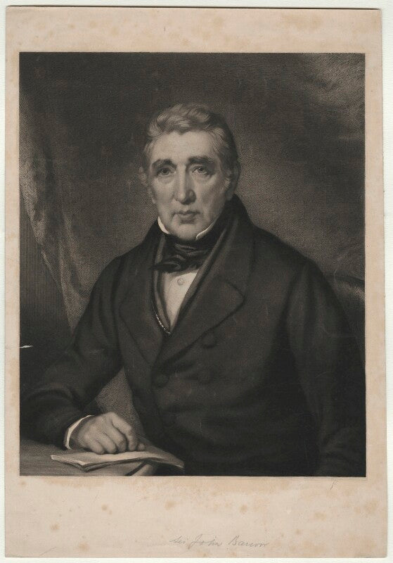 Sir john barrow, 1st bt npg d649