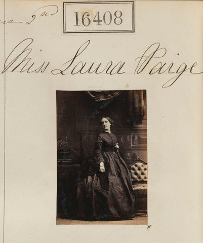 Miss Laura Paige NPG Ax64321