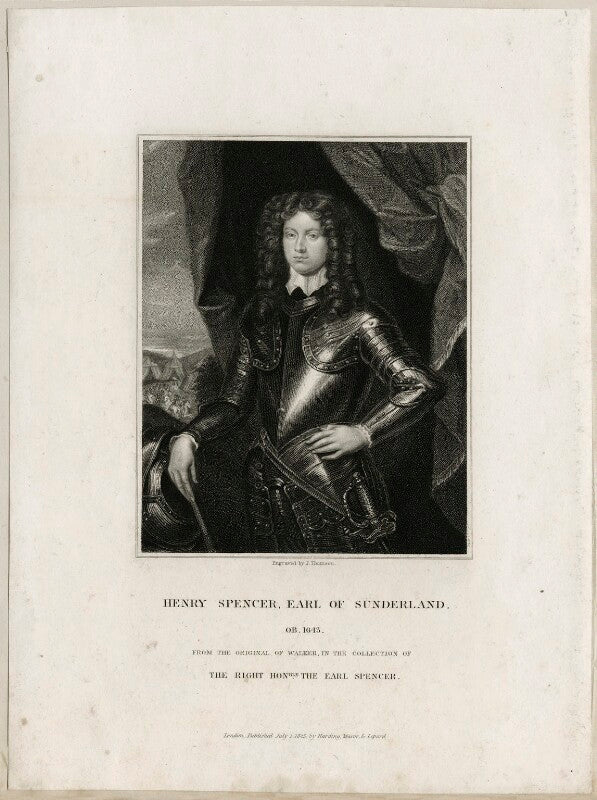 Henry spencer, 1st earl of sunderland npg d26616