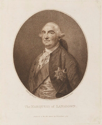 William Petty, 1st Marquess of Lansdowne (Lord Shelburne) NPG D14181