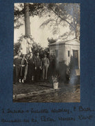 Group including Sir Julian and Juliette Huxley and Julian Morrell NPG Ax140795