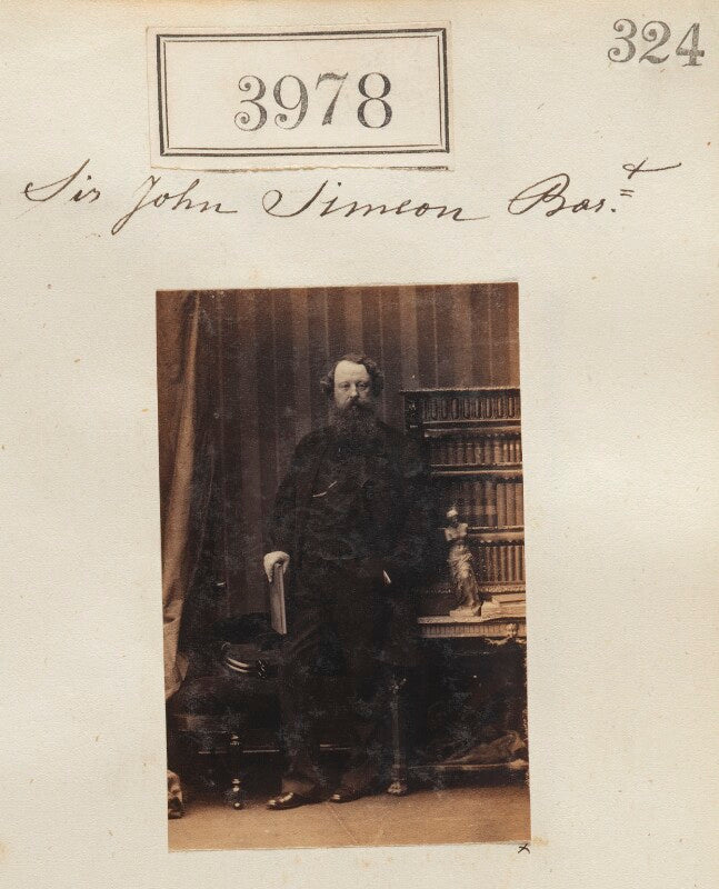 Sir john simeon, 3rd bt npg ax53993