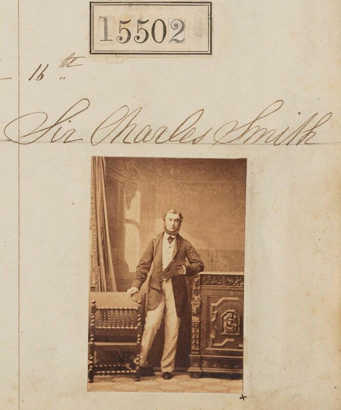 Sir charles cunliffe smith, 3rd bt npg ax63434