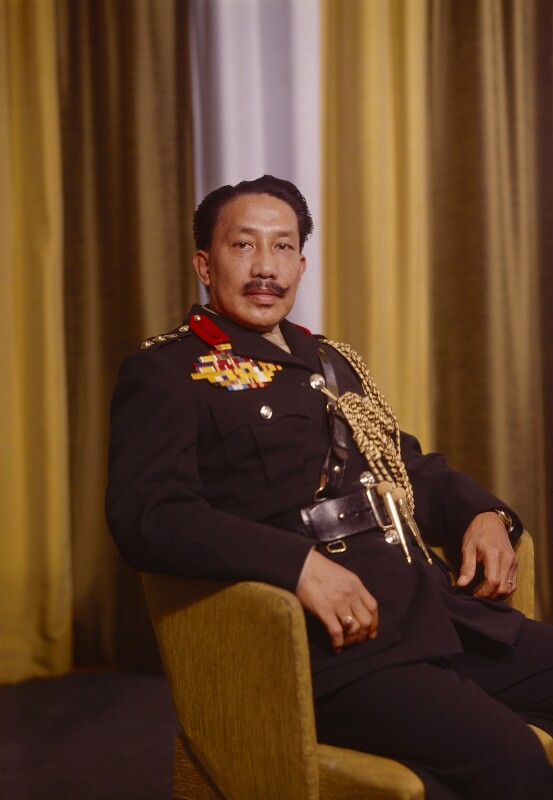 Sir muda omar 'ali saifuddien sa'adul khairi waddien, sultan of brunei npg x176923