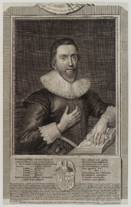 Sir robert bruce cotton, 1st bt npg d19167