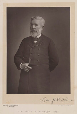 Sir Sydney Hedley Waterlow, 1st Bt NPG Ax38297