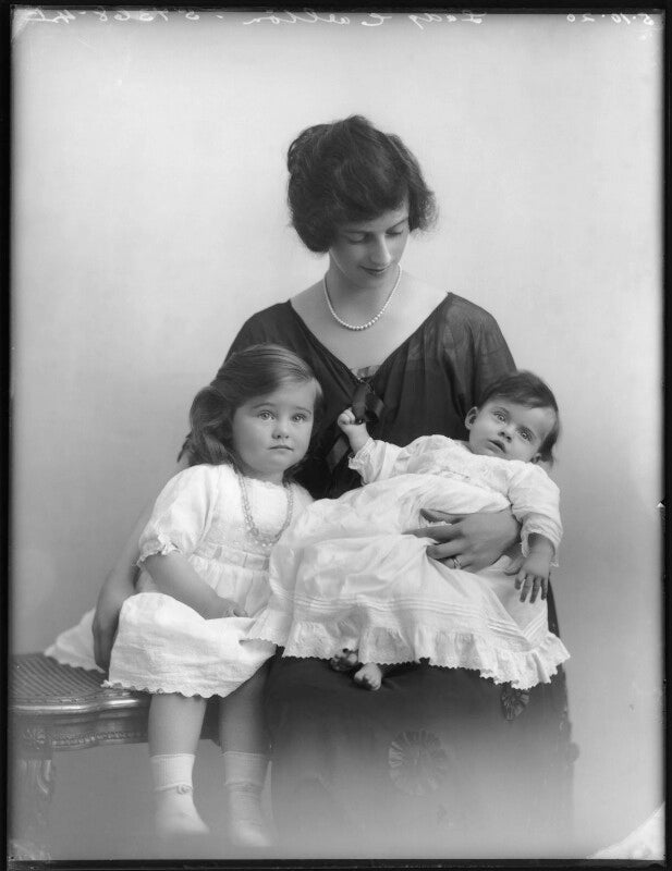 Lady ann bowlby; elfreda montagu stuart wortley mackenzie, countess wharncliffe; lady diana pelham clinton hope npg x120662