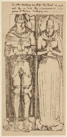 Sir John Crosby; Agnes Crosby NPG D34400