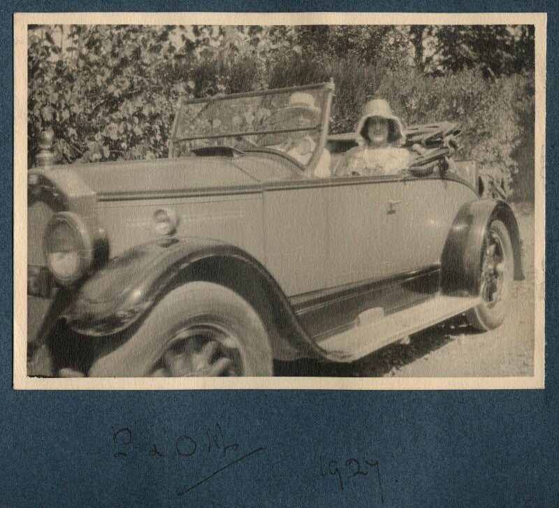 Philip edward morrell; lady ottoline morrell npg ax142869
