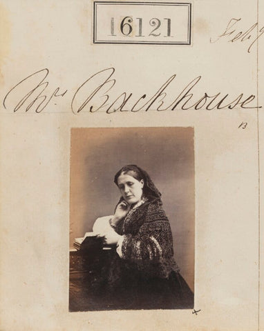 Mrs Backhouse NPG Ax64041