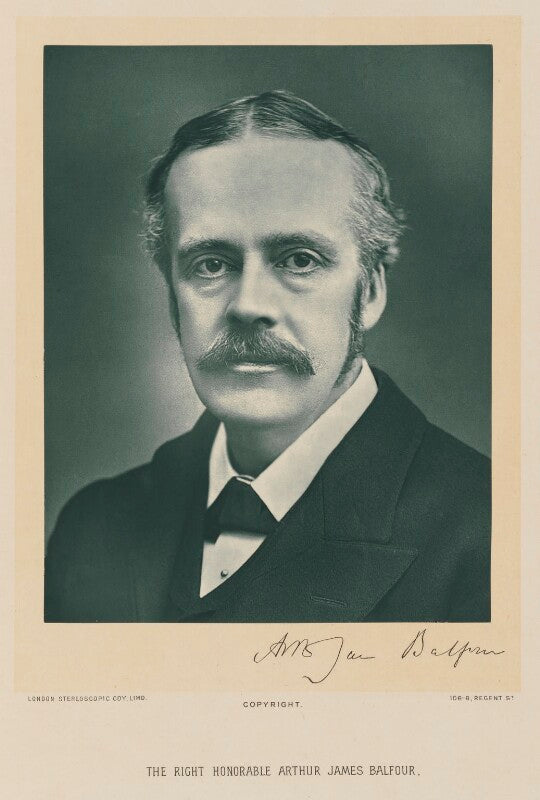 Arthur james balfour, 1st earl of balfour npg ax15877