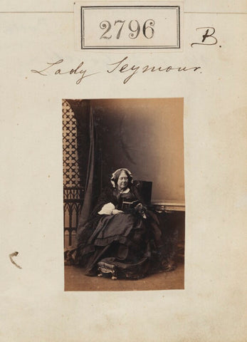 Lady Augusta Seymour (née Hervey) NPG Ax52185