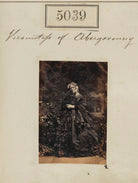 Caroline (née Leeke), Countess of Abergavenny NPG Ax55044