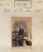 Edward Downes Law, 5th Baron Ellenborough NPG Ax56064