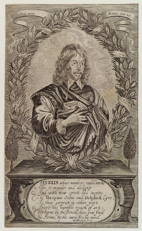 Sir john suckling npg d19964