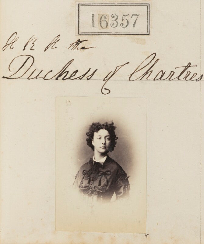 Princess françoise marie amélie d'orléans, duchess of chartres npg ax64271