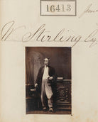 Mr W. Stirling NPG Ax64326