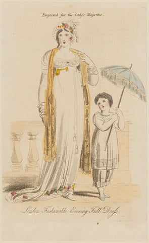 'London Fashionable Evening Full Dress' NPG D47536