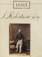 Mr J. Robertson NPG Ax60055