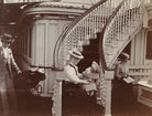 Maud, Queen of Norway; Queen Alexandra; Olav V, King of Norway NPG Ax137115