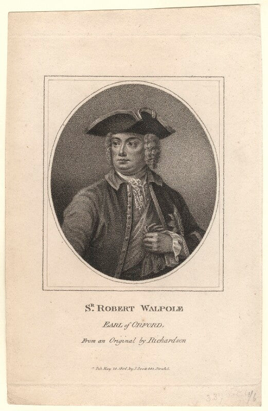 Robert walpole, 1st earl of orford npg d5419