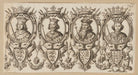 King Edward I; King Edward II; King Edward III; King Richard II NPG D34137