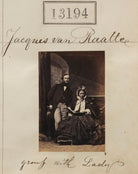 Jacques van Raalte and unknown woman NPG Ax62827