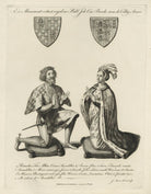Richard Fitzalan, Earl of Arundel and Eleanor of Lancaster NPG D23924