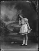 Estelle Dudley as Alice in 'Alice in Wonderland' NPG x34659
